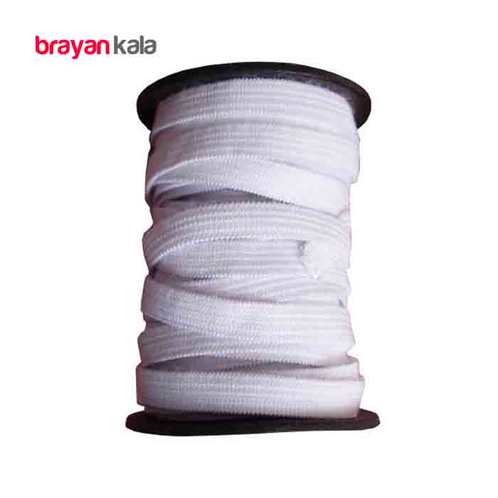 عکس اصلی کش خیاطی طول 10متری رنگ سفید